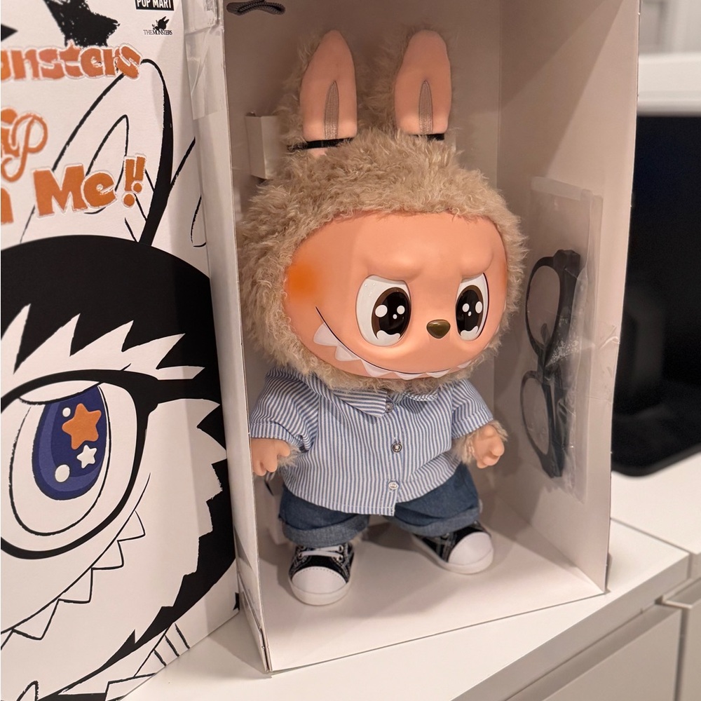 SOLD!Authentic Labubu Flip With Me from Popmart